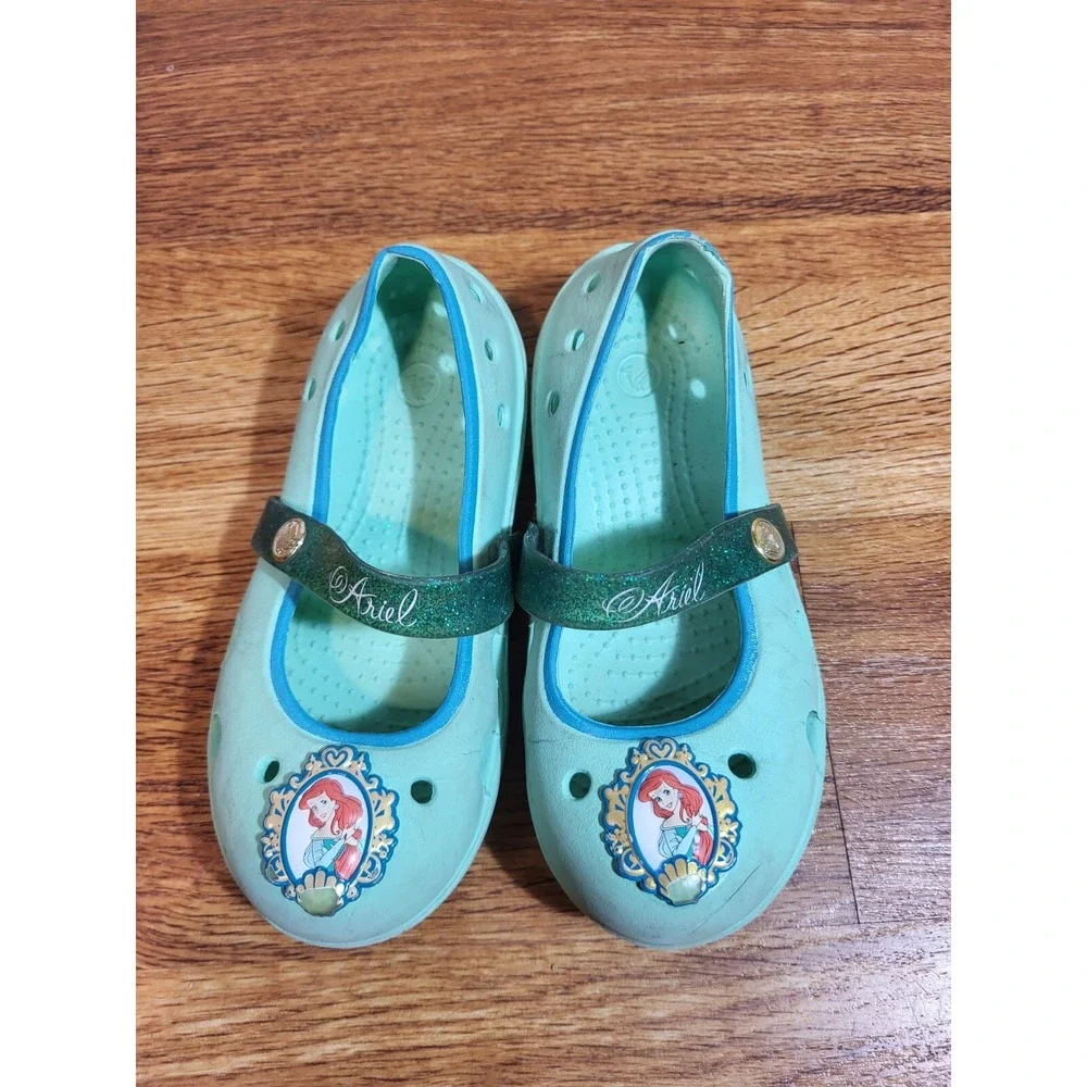Crocs Size 11‎ Kids Seafoam Mary Jane